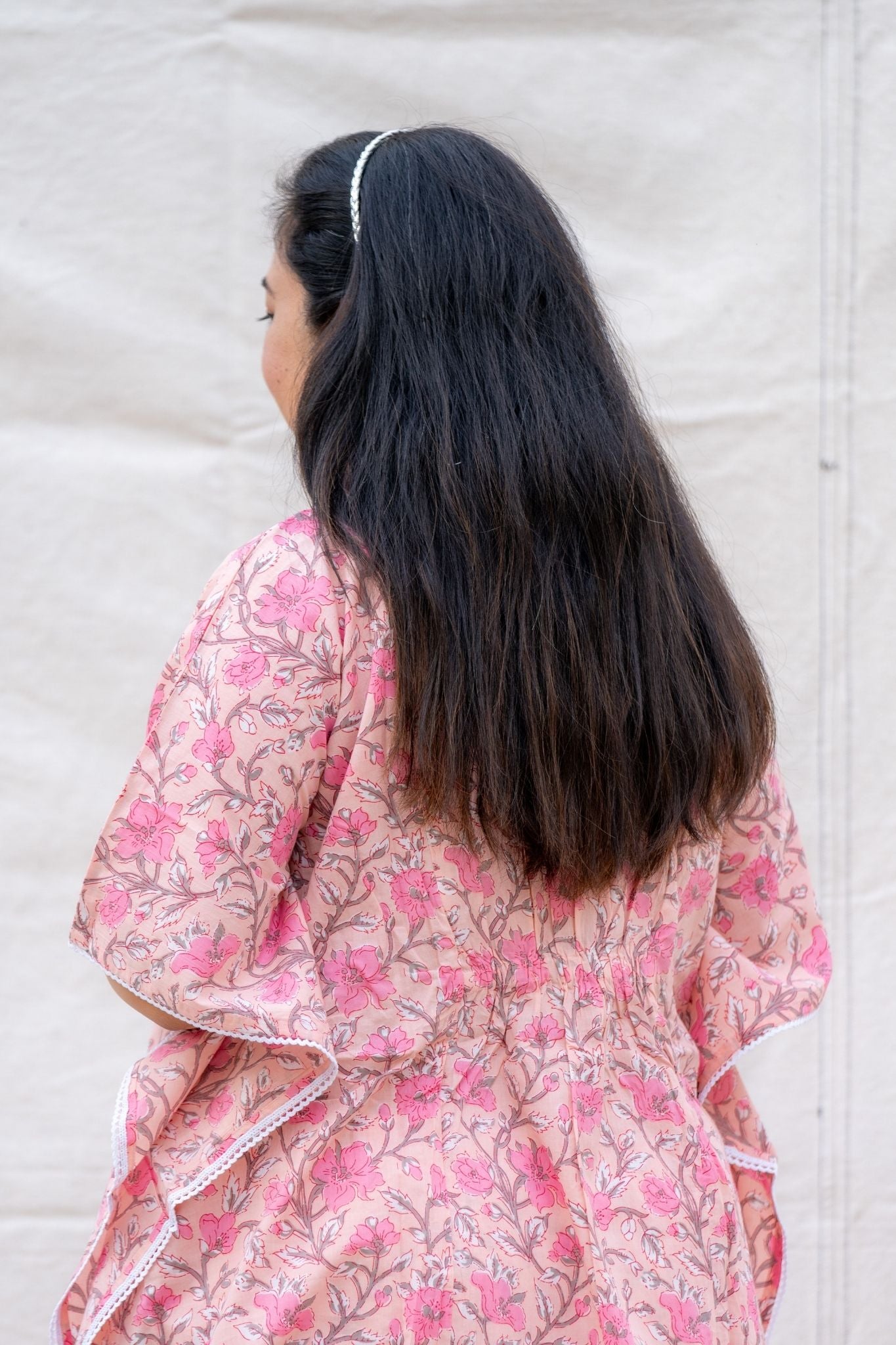 Raashi Light Pink Maternity and Nursing Cotton Lounge Wear Set