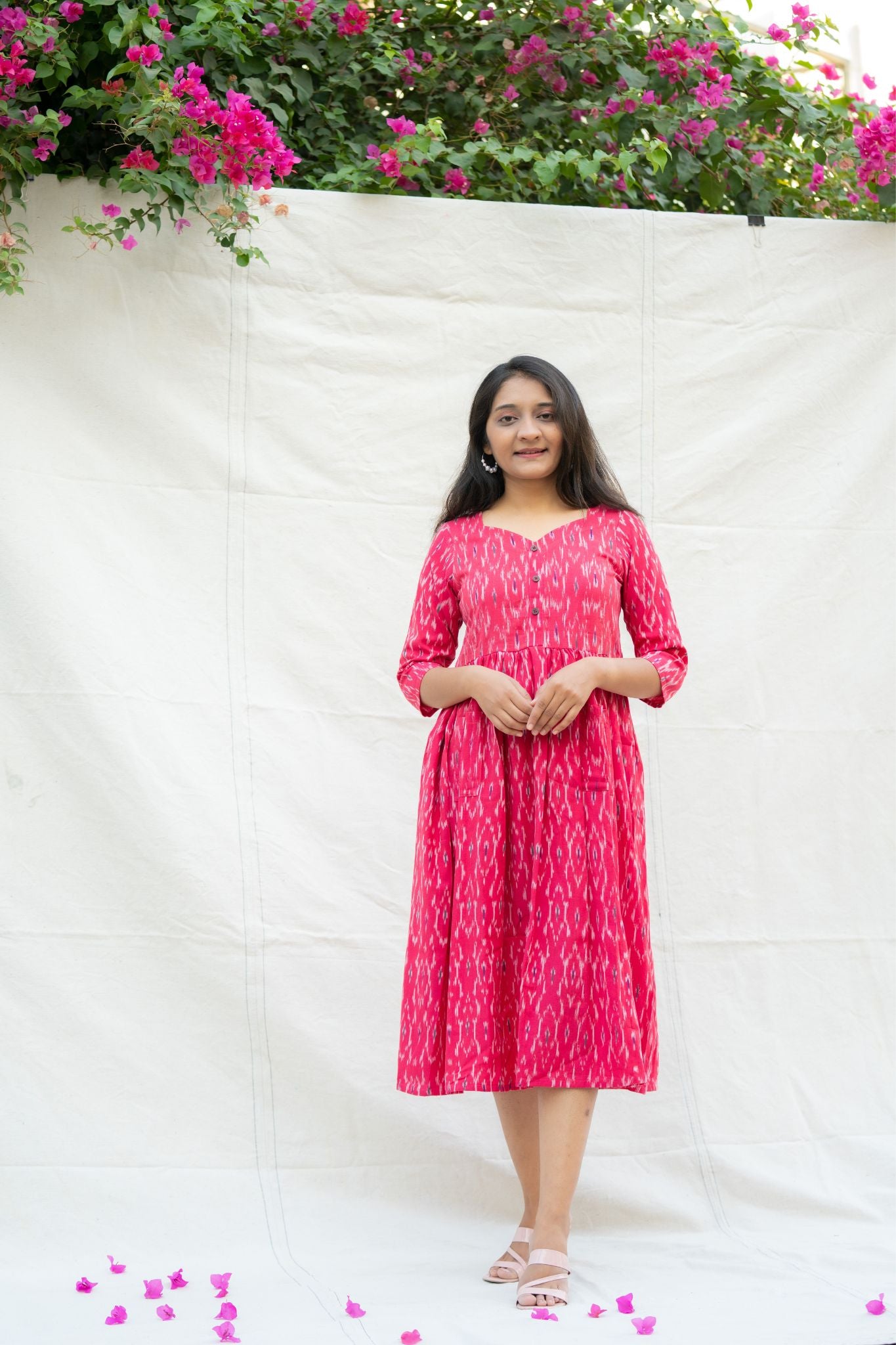 Mast Magan Pink Cotton Dress