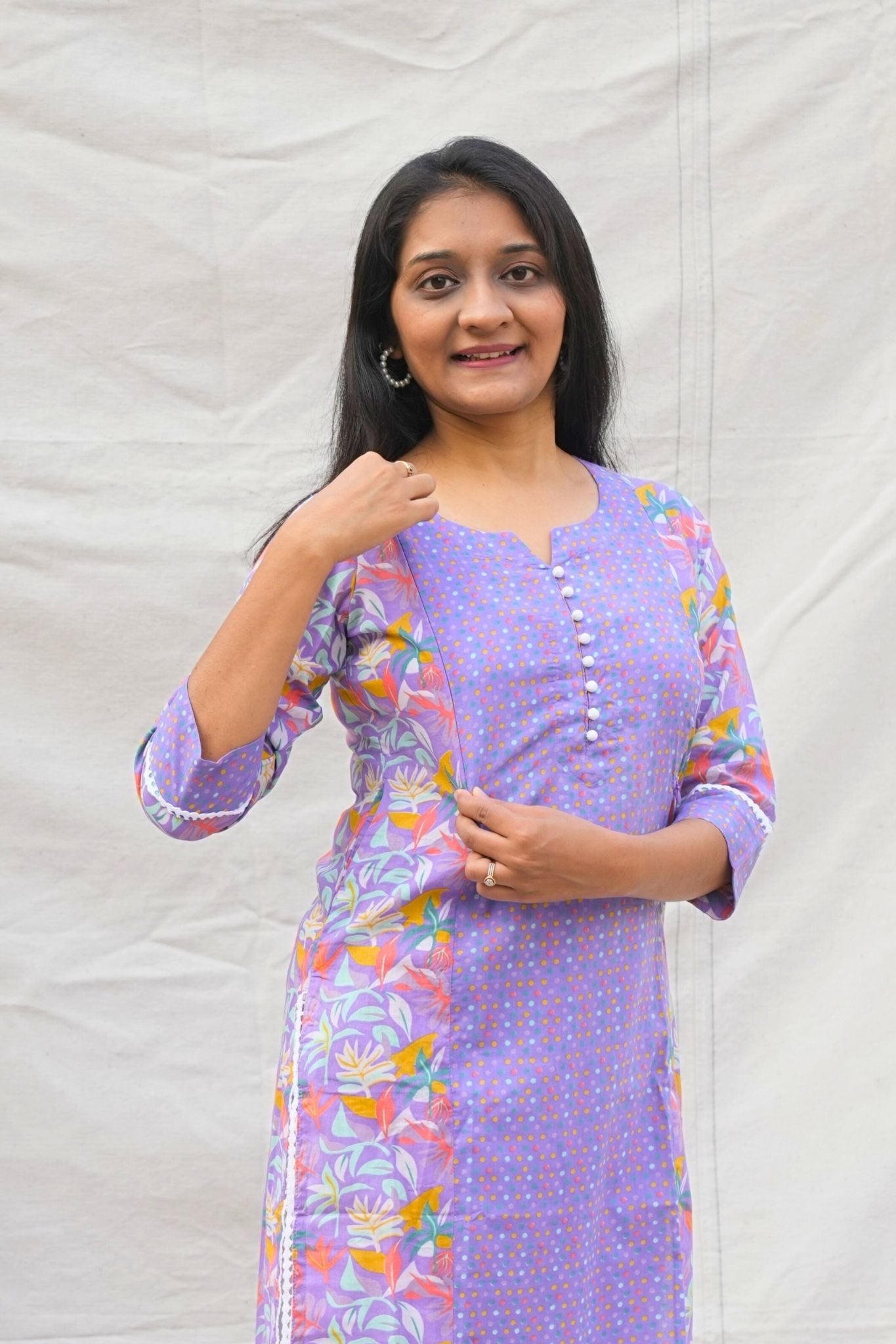 Udaan Nursing Cotton Kurta