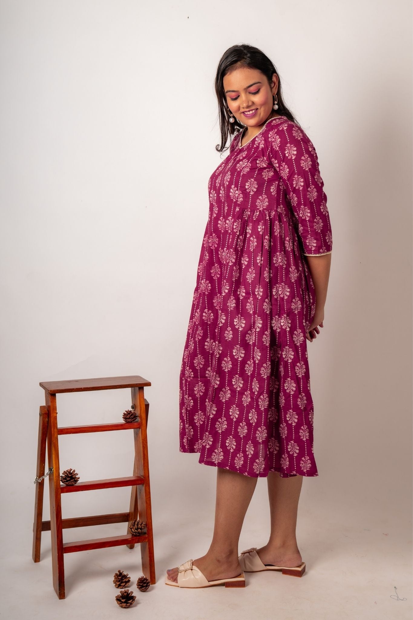Nandini Nursing Cotton Dress