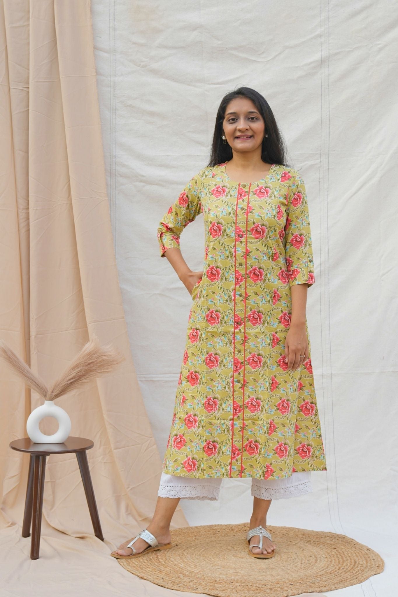 Musafir Nursing Cotton Kurta