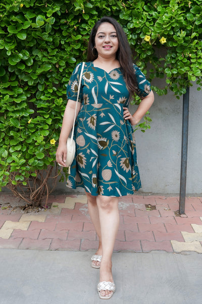 Oasis teal cheap dress